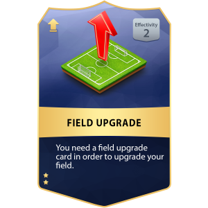 An example upgrade card: 2-star field upgrade.