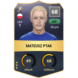 3-star player card example
